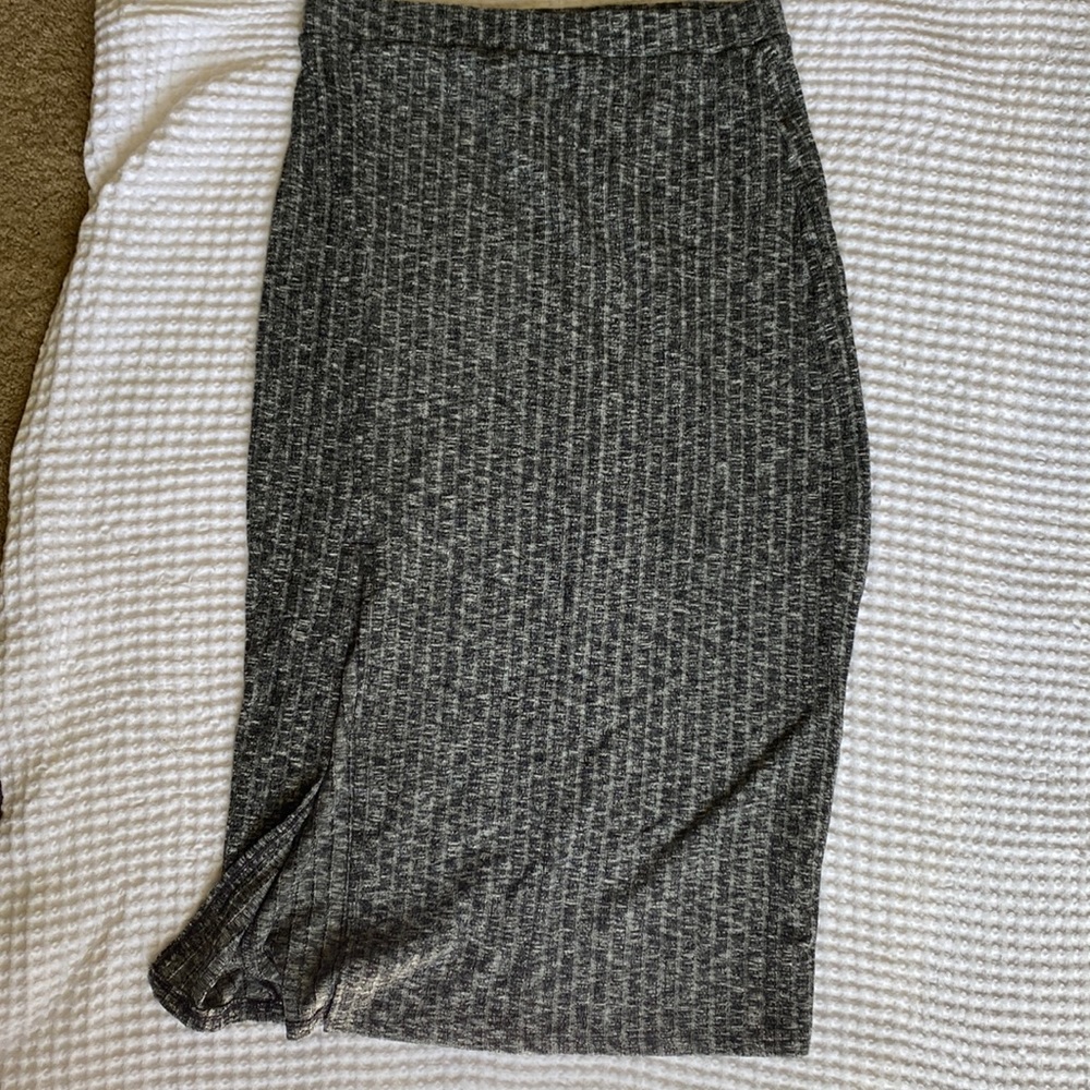 Gray skirt
